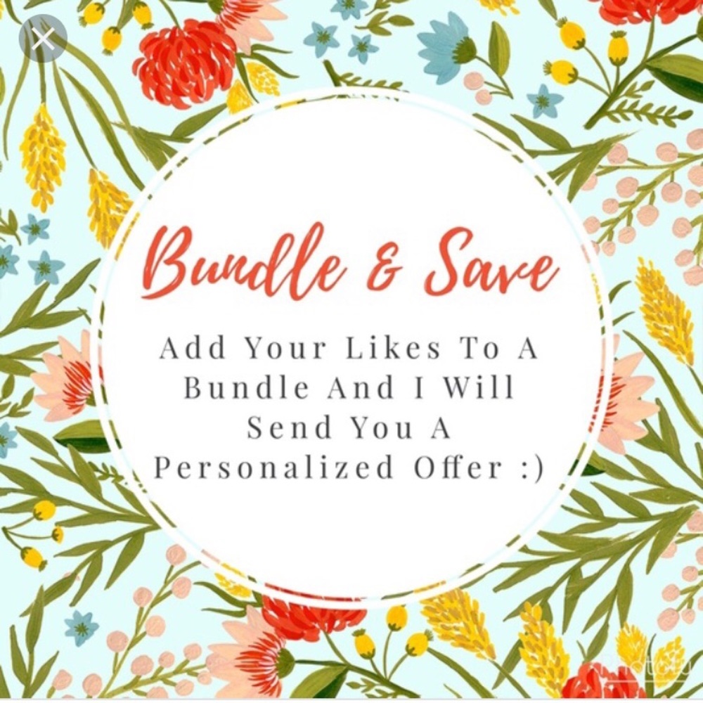 Bundle Items for Savings!!